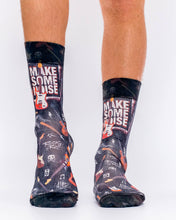 Make Some Noise Novelty Mens Socks | Bold, Fun & Easy Fit