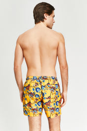 Etro Flowers Yellow Swim Shorts | Bright, Bold Summer Style
