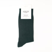 Two Block Colour Organic Cotton Mens Socks | Soft Comfort Welt