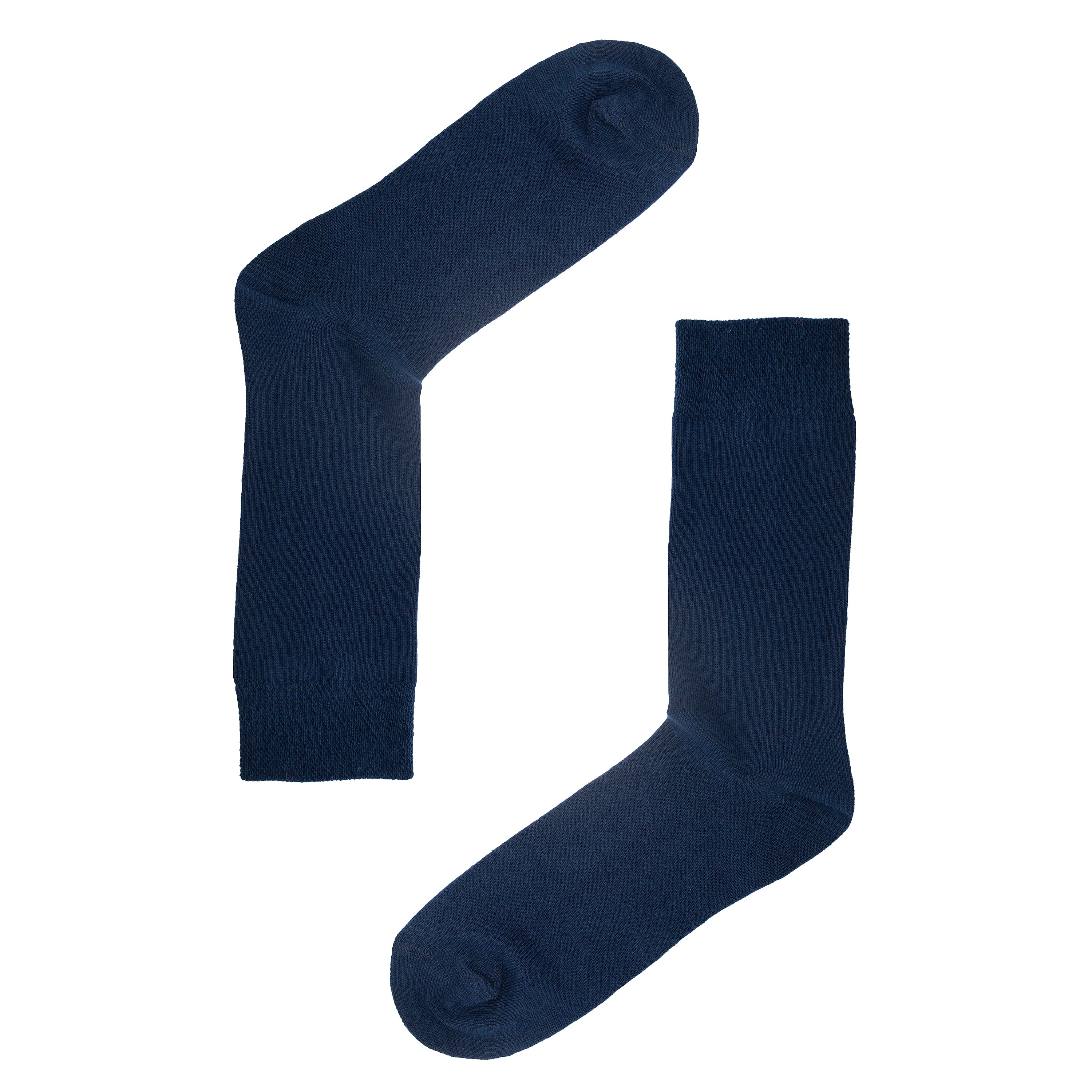 Plain Comfort Welt Organic Cotton Mens Socks | Soft Flat Knit & All-Day Comfort