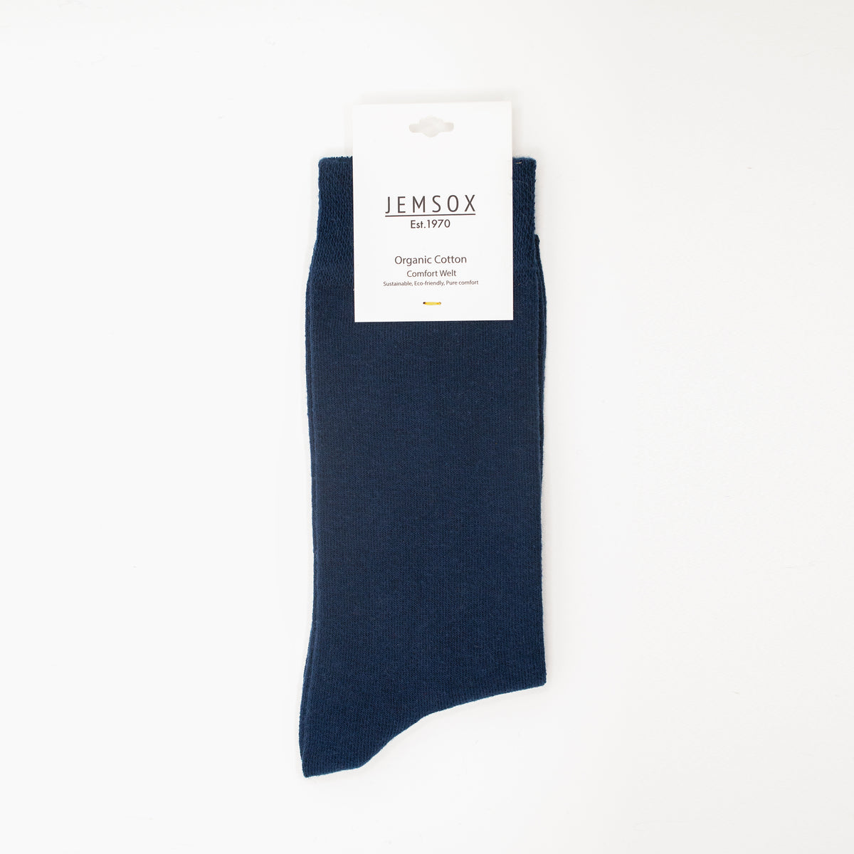 Plain Flat Knit Mens Socks