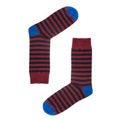Breton Stripe Organic Cotton Mens Socks | Comfort Fit & Breathable Style