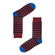 Breton Stripe Organic Cotton Mens Socks | Comfort Fit & Breathable Style