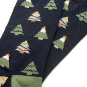 3 Pack Trees Design Organic Cotton Mens Socks | Comfort Welt Bundle