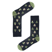3 Pack Trees Design Organic Cotton Mens Socks Christmas Gift Set