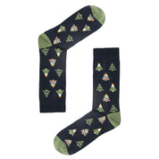 3 Pack Trees Design Organic Cotton Mens Socks | Comfort Welt Bundle