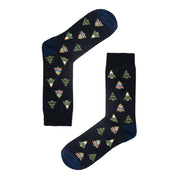 3 Pack Trees Design Organic Cotton Mens Socks | Comfort Welt Bundle
