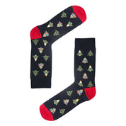 3 Pack Trees Design Organic Cotton Mens Socks | Comfort Welt Bundle