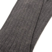 Anthracite Recycled Rib Mens Socks | Sustainable & Comfortable