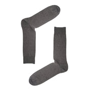 Anthracite Recycled Rib Mens Socks | Sustainable & Comfortable
