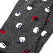 Spot & Stripe Pattern Mens Socks – Organic Cotton