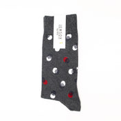 Spot & Stripe Pattern Mens Socks – Organic Cotton