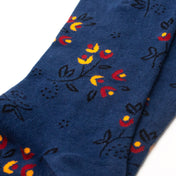 Ditsy Flower Design Mens Socks – Organic Cotton