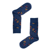 Ditsy Flower Design Mens Socks – Organic Cotton