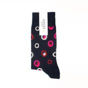 Spot in a Circle Mens Socks – Organic Cotton