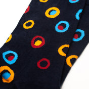 Spot in a Circle Mens Socks – Organic Cotton