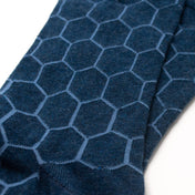 Graduated Hexagon Mens Organic Cotton Socks
