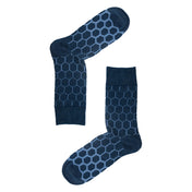 Graduated Hexagon Mens Organic Cotton Socks