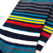 Mens Multi-Stripe Socks – Organic Cotton Comfort