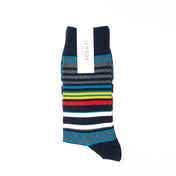 Mens Multi-Stripe Socks – Organic Cotton Comfort