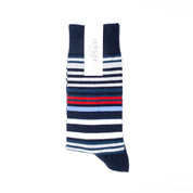 Mens Multi-Stripe Socks – Organic Cotton Comfort