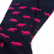 Lone Fox Design Mens Socks – Organic Cotton Super Soft