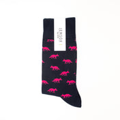 Lone Fox Design Mens Socks – Organic Cotton Super Soft