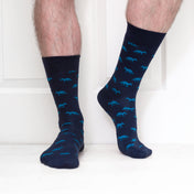 Lone Fox Design Mens Socks – Organic Cotton Super Soft