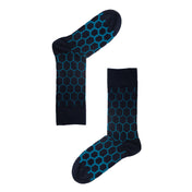 Graduated Hexagon Mens Organic Cotton Socks
