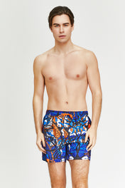 Koi Design Men’s Swim Shorts | Wigglesteps | Bold, Artistic Swimwear