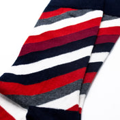 Varsity Stripe Mens Organic Cotton Socks
