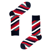 Varsity Stripe Mens Organic Cotton Socks