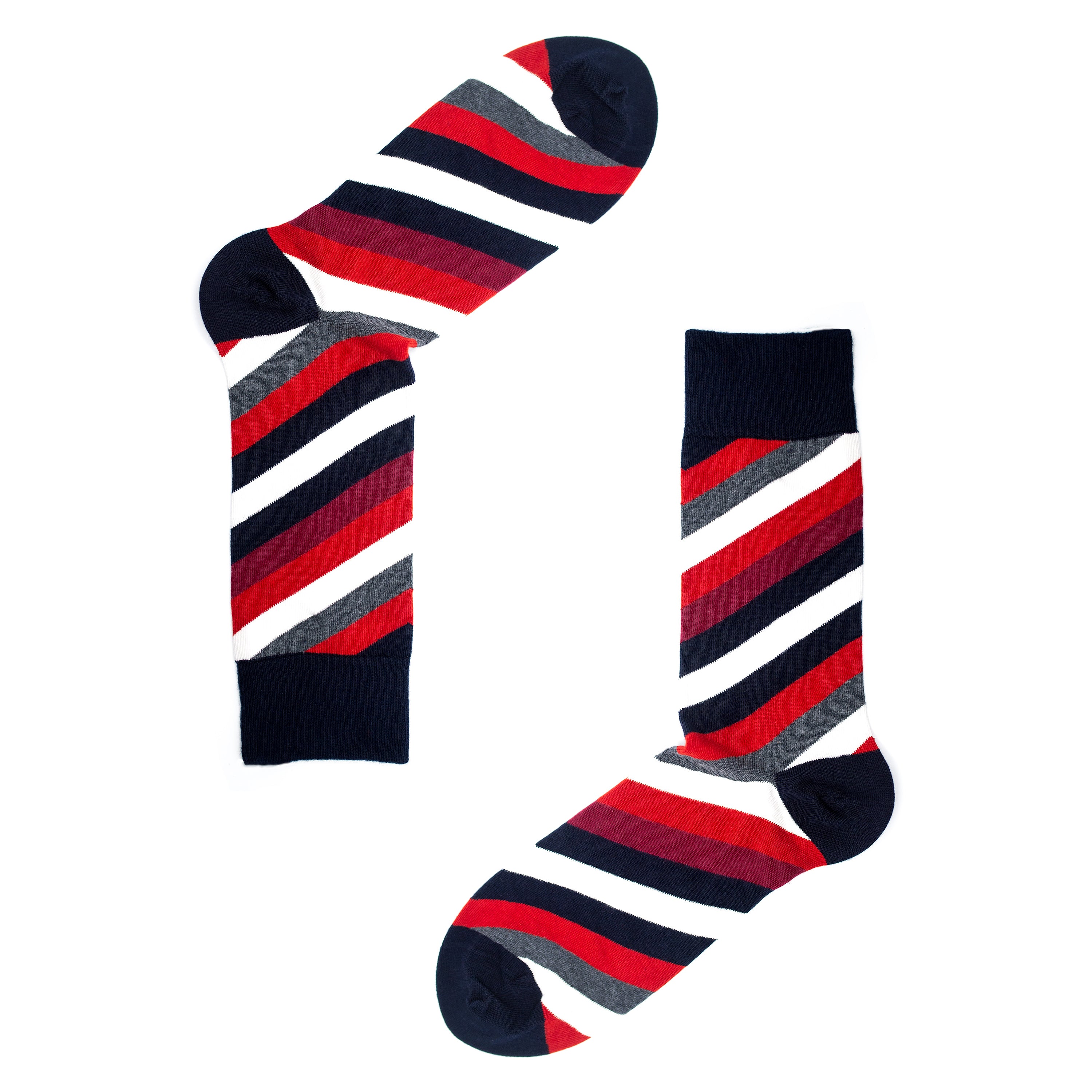 Varsity Stripe Mens Organic Cotton Socks